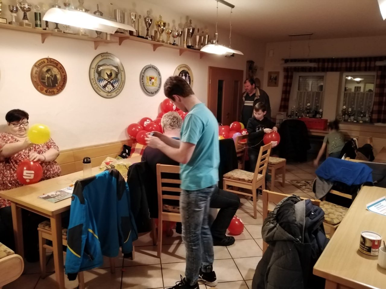 Aufbau Weiberfasching 2020