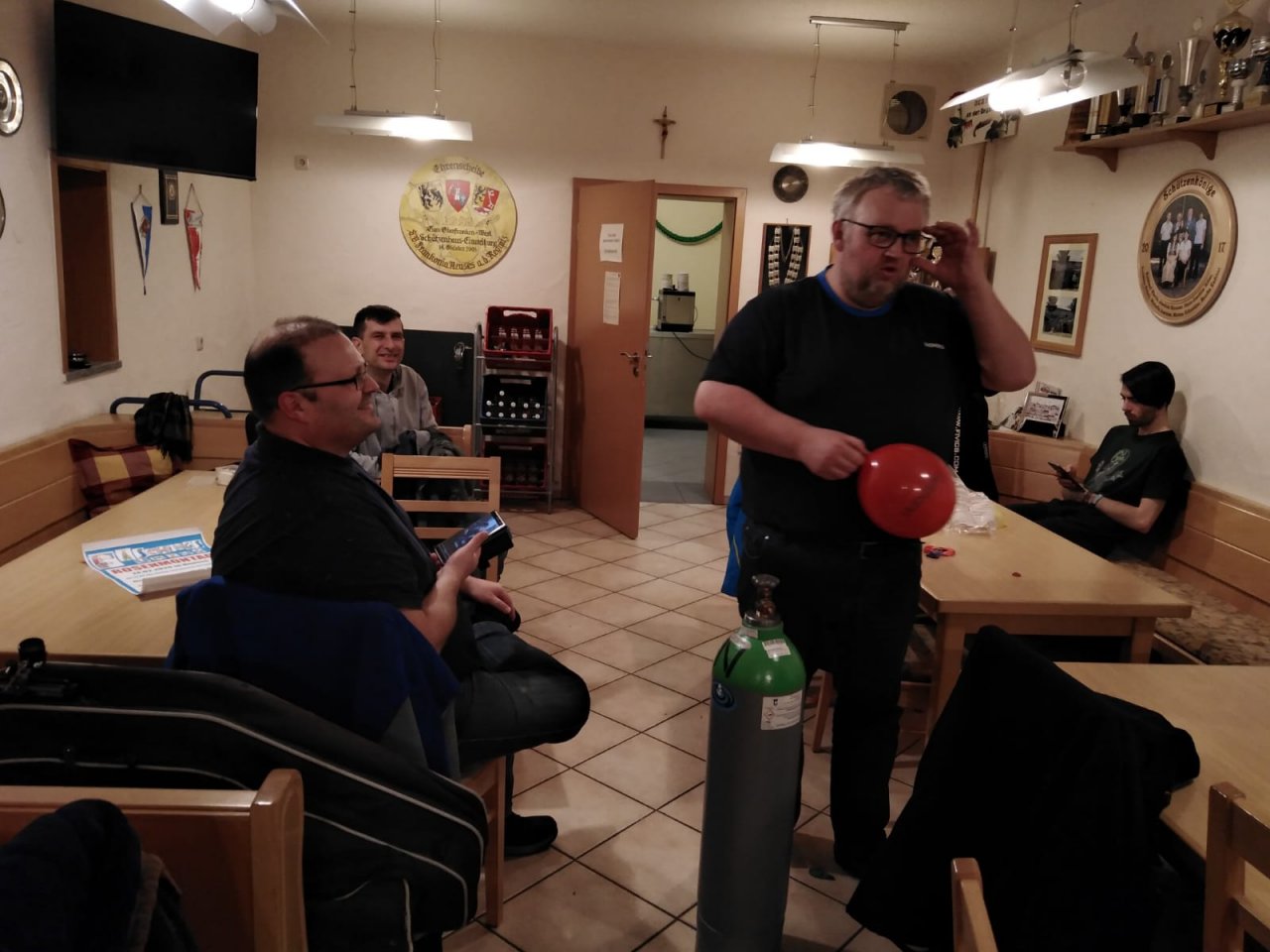 Aufbau Weiberfasching 2020