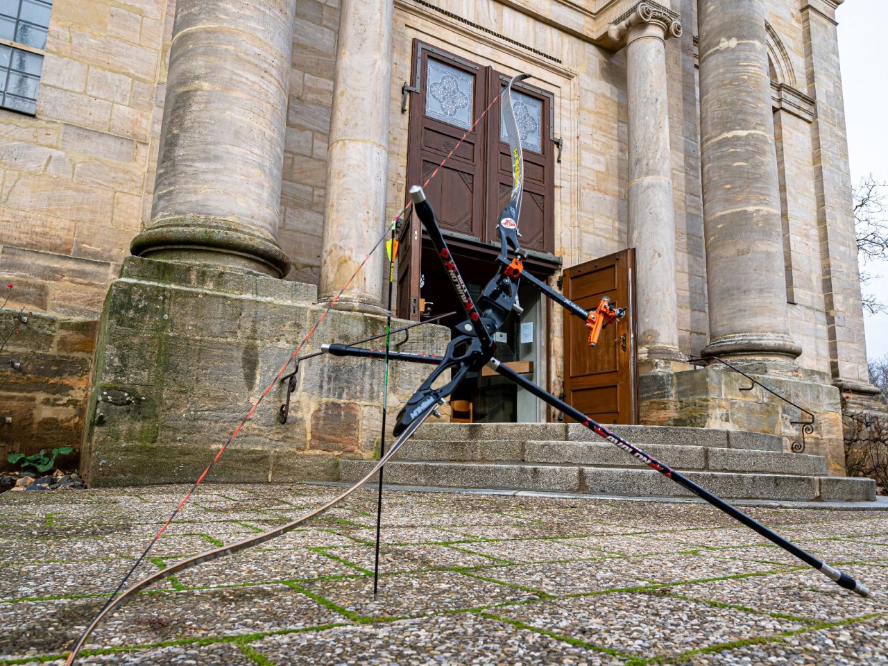 Spalier zur Hochzeit Stephi und Marius