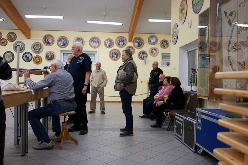 Christbaumkugelschiessen der Aufgelegtschützen 2024