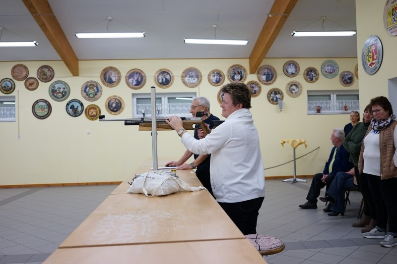 Christbaumkugelschiessen der Aufgelegtschützen 2024