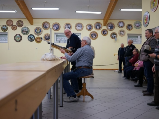 Christbaumkugelschiessen der Aufgelegtschützen 2024